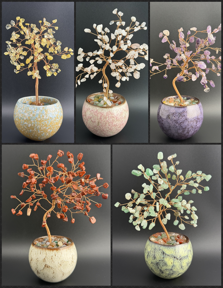 Sweet Energy Crystal Tree of Life Bowl