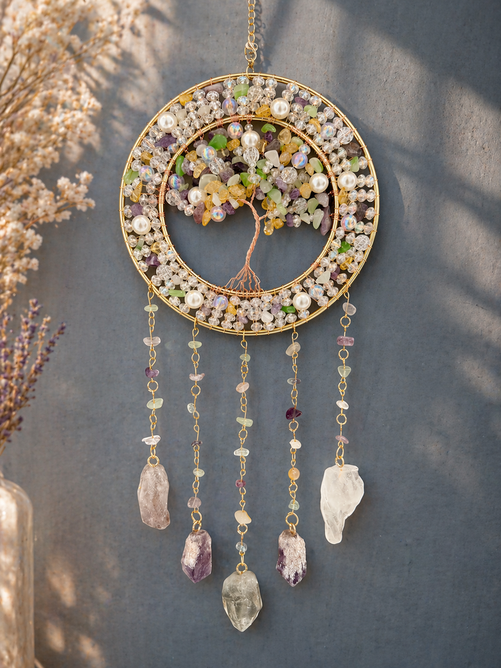 Celestial Harmony Tree of Life Sun Catcher
