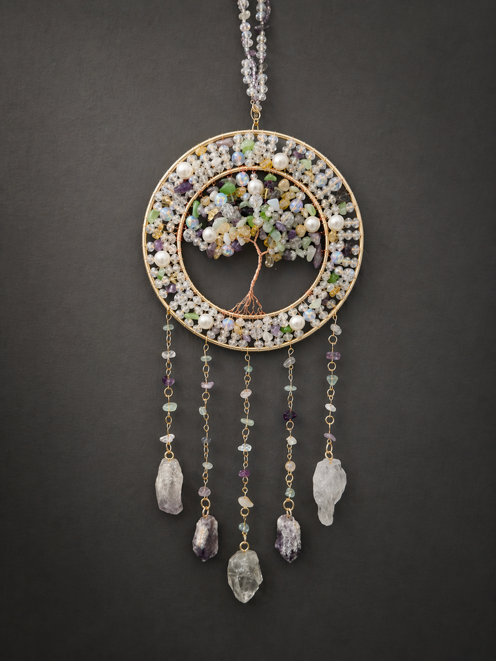 Celestial Harmony Tree of Life Sun Catcher