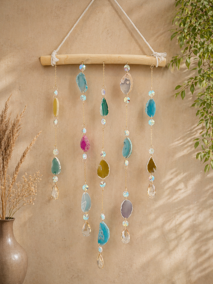 Agate Harmony Sun Catcher & Wall Decor