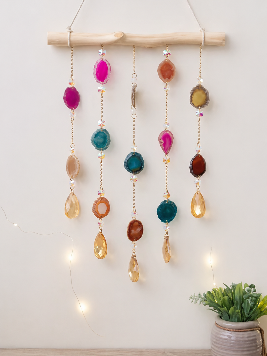 Agate Harmony Sun Catcher & Wall Decor