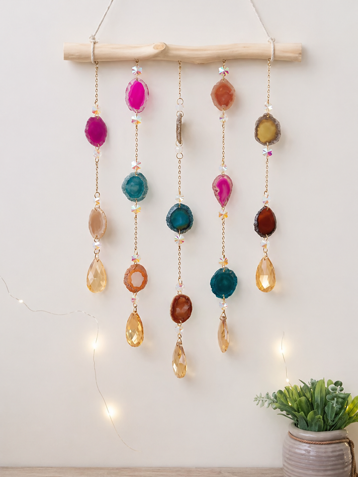 Agate Harmony Sun Catcher & Wall Decor
