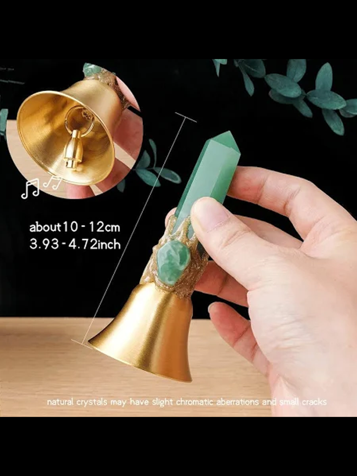 Natural Crystal Point Harmony Bell