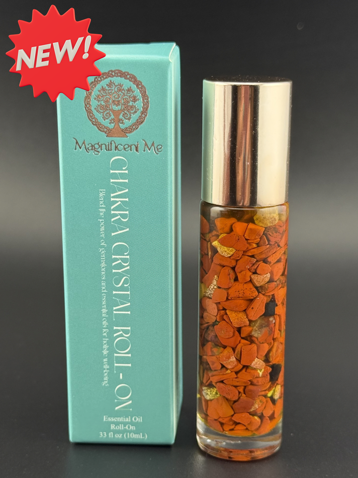 2026 Year of the Fire Horse Energy Roll-On – Red Jasper, Frankincense & Sweet Orange