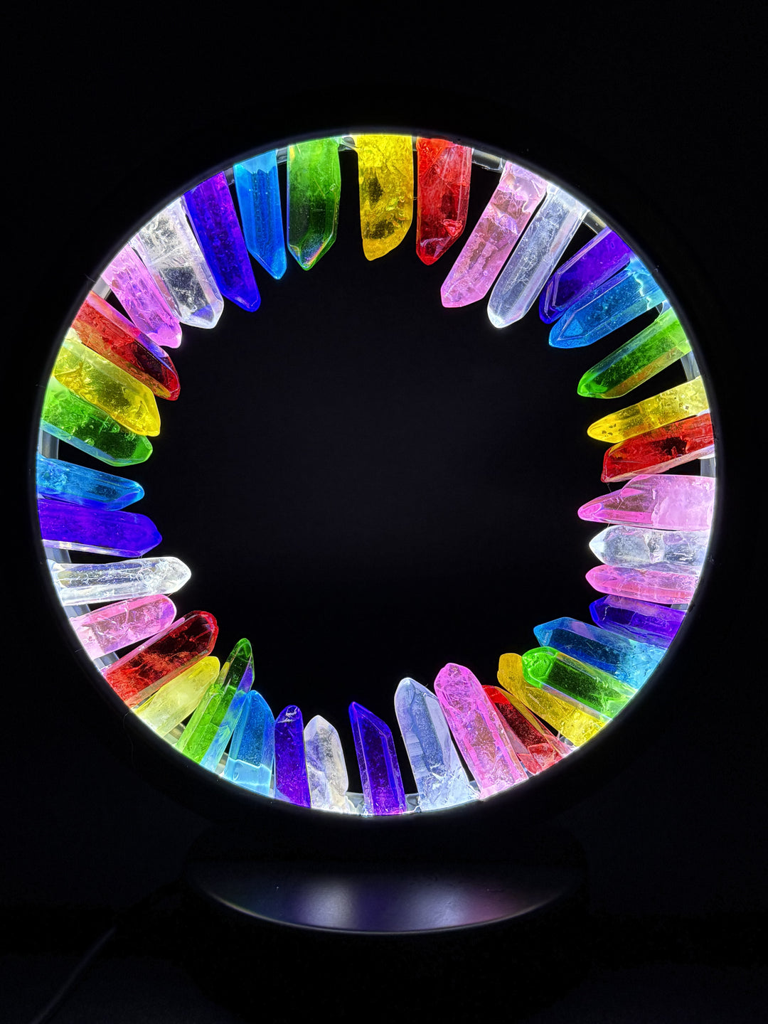 Harmony Crystal Night Light - Multi-Color Crystals