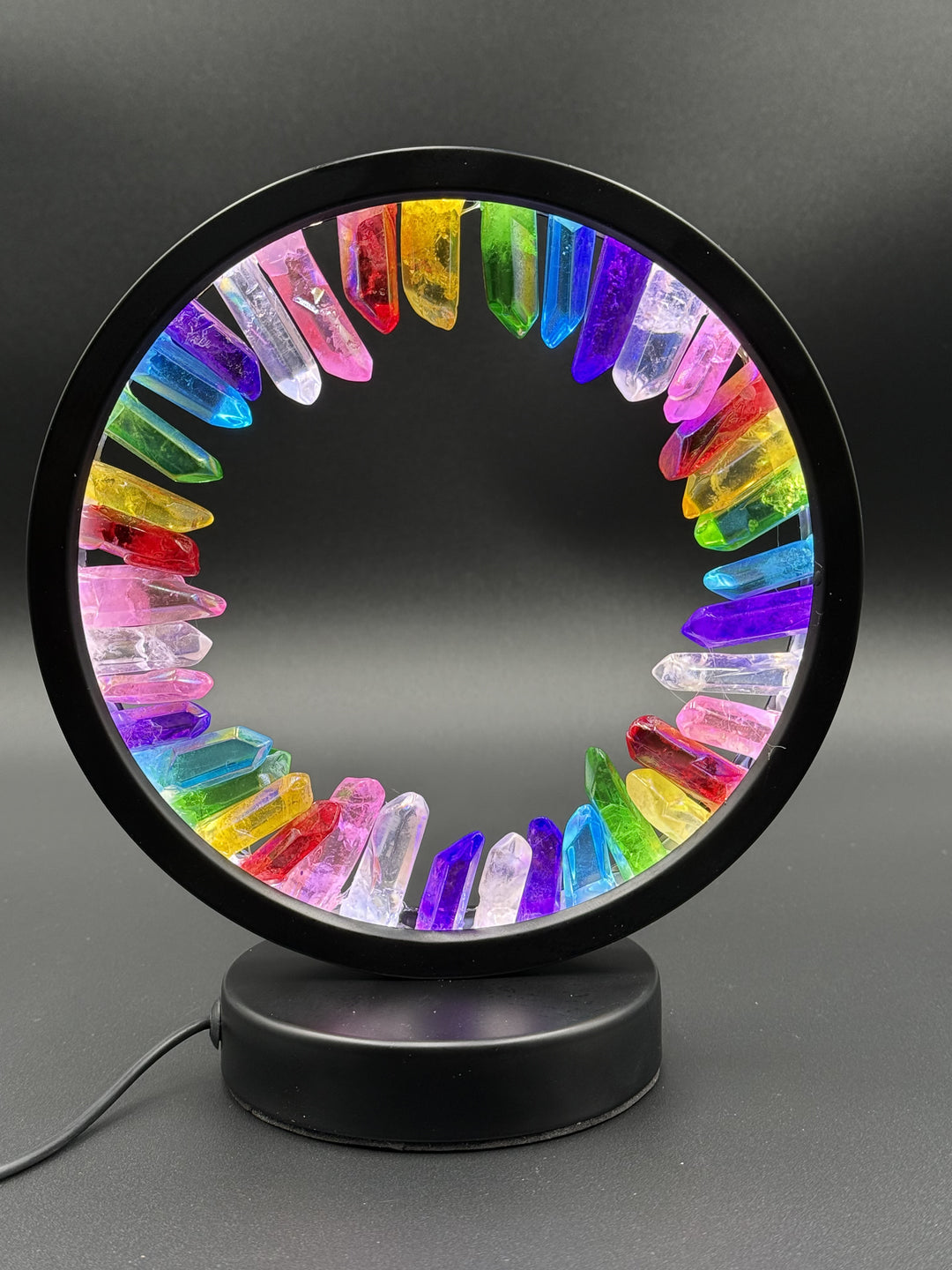 Harmony Crystal Night Light - Multi-Color Crystals