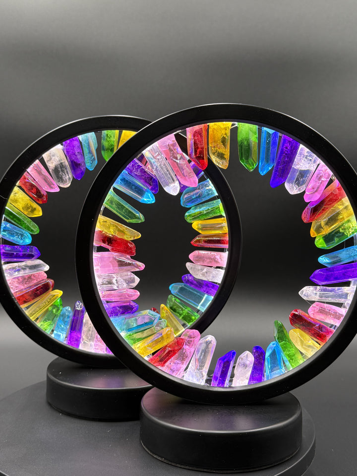 Harmony Crystal Night Light - Multi-Color Crystals