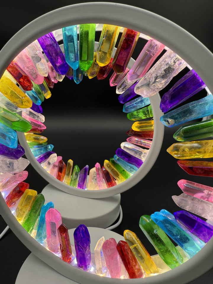 Harmony Crystal Night Light - Multi-Color Crystals