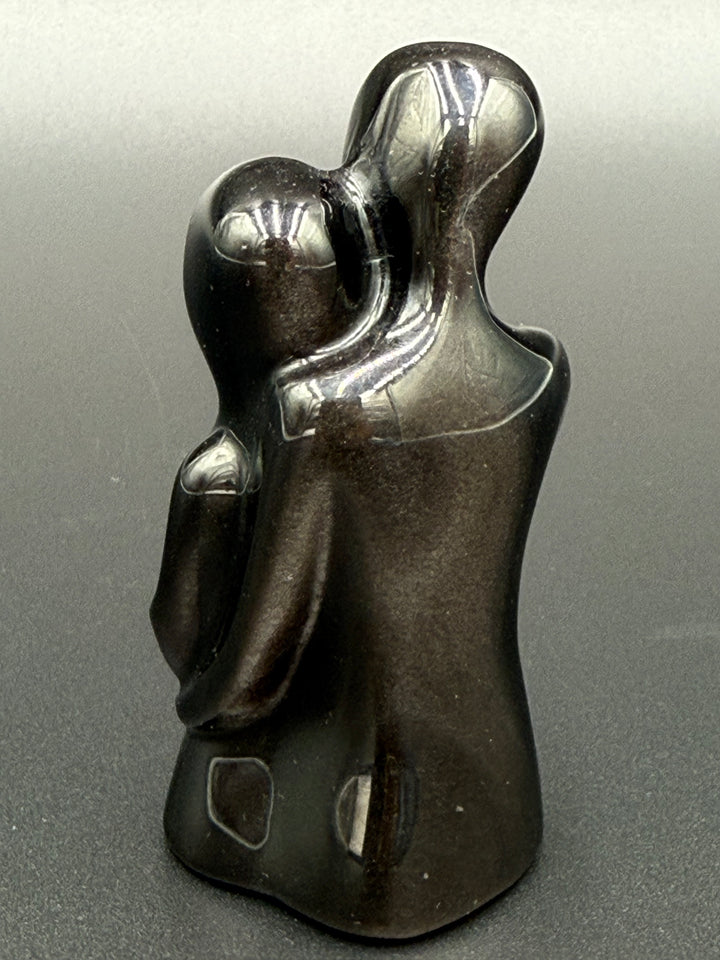 Eternal Embrace – Sacred Lovers Crystal Carving