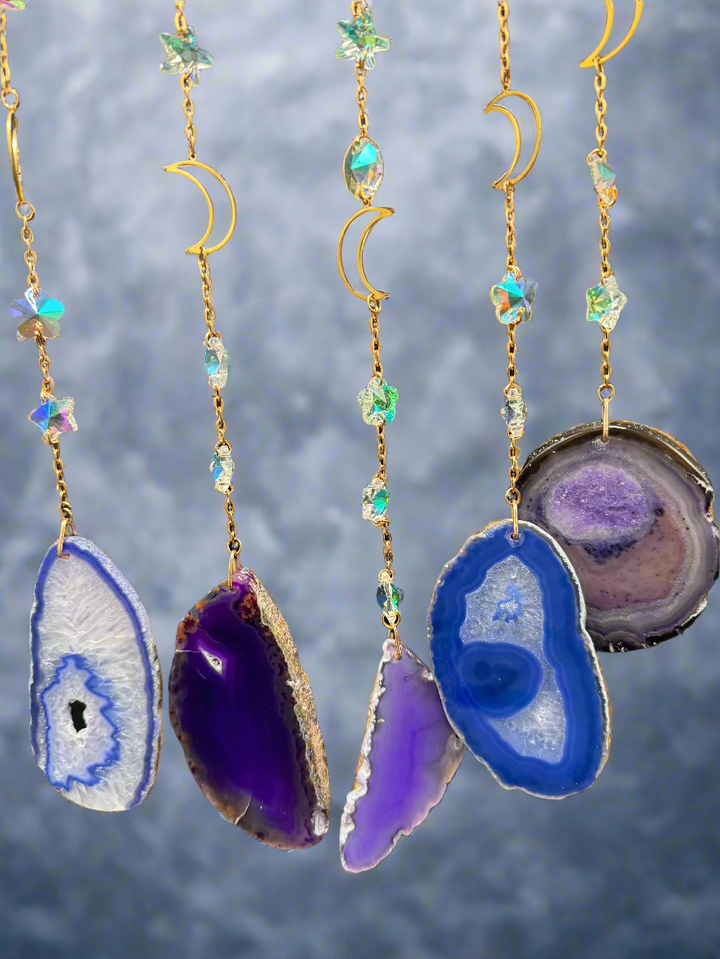 Amethyst Moon Dream Catcher & Sun catcher