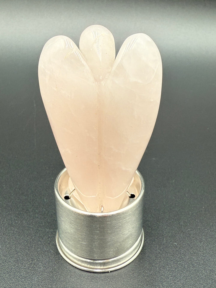 Angel - Crystal Infusion Glass & Bamboo Water Bottle