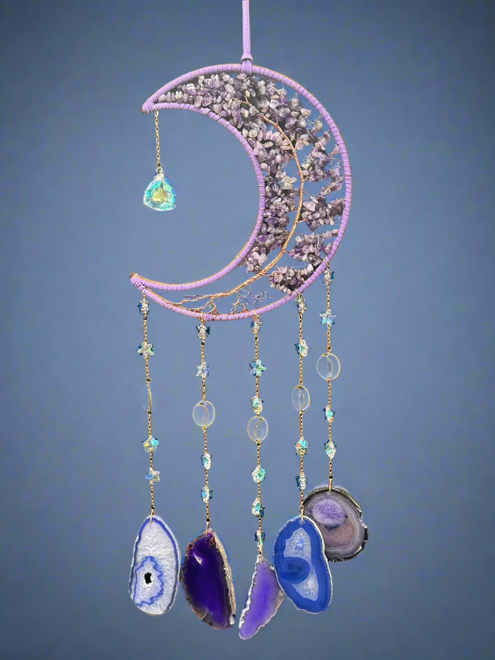 Amethyst Moon Dream Catcher & Sun catcher