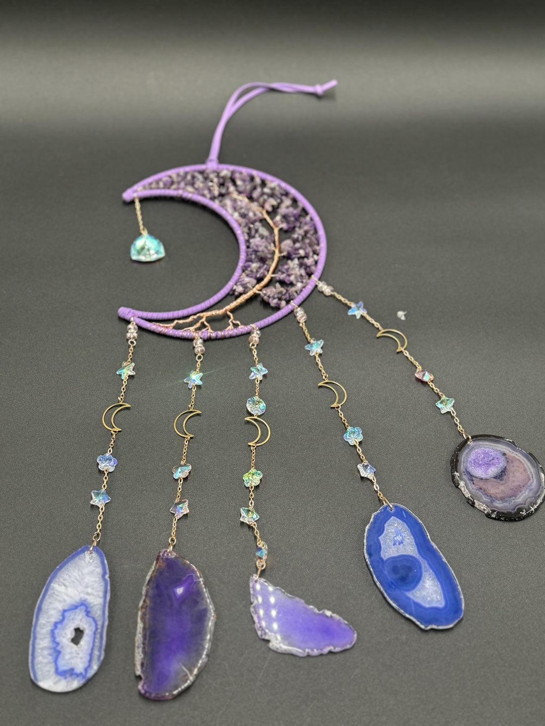 Amethyst Moon Dream Catcher & Sun catcher