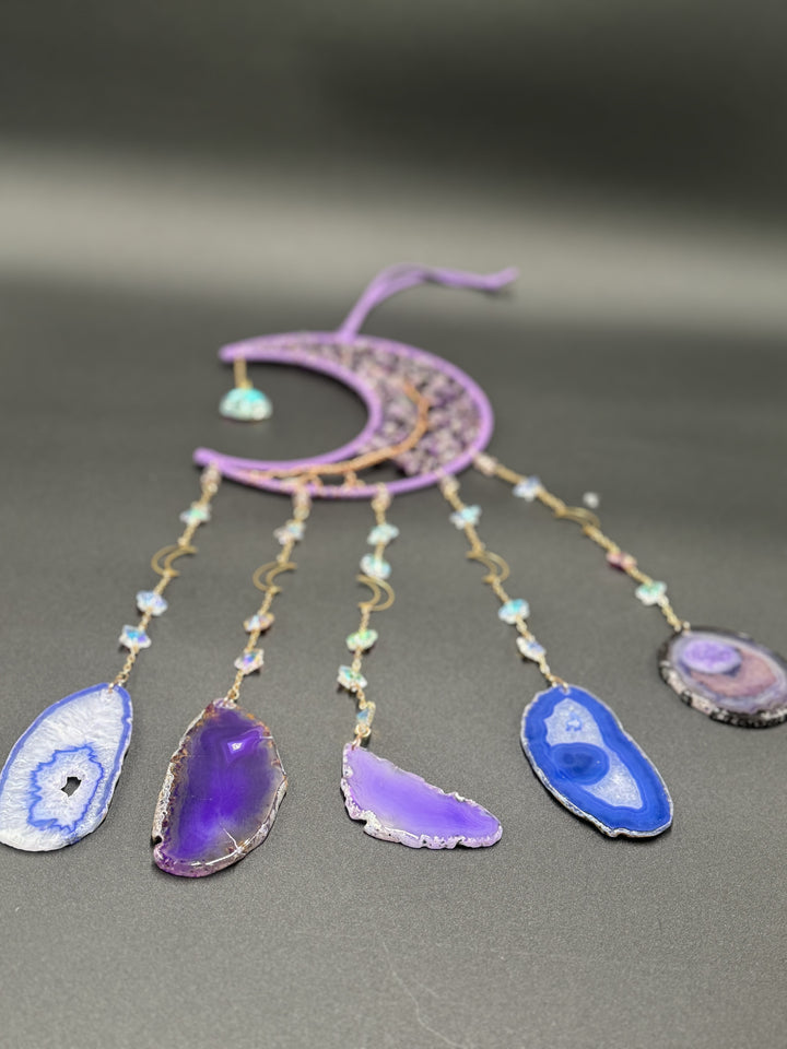 Amethyst Moon Dream Catcher & Sun catcher