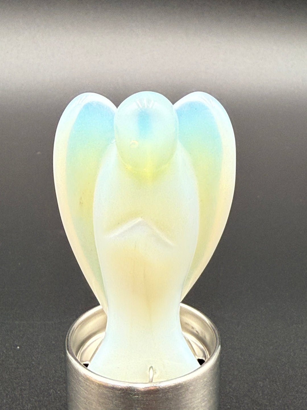 Angel - Crystal Infusion Glass & Bamboo Water Bottle