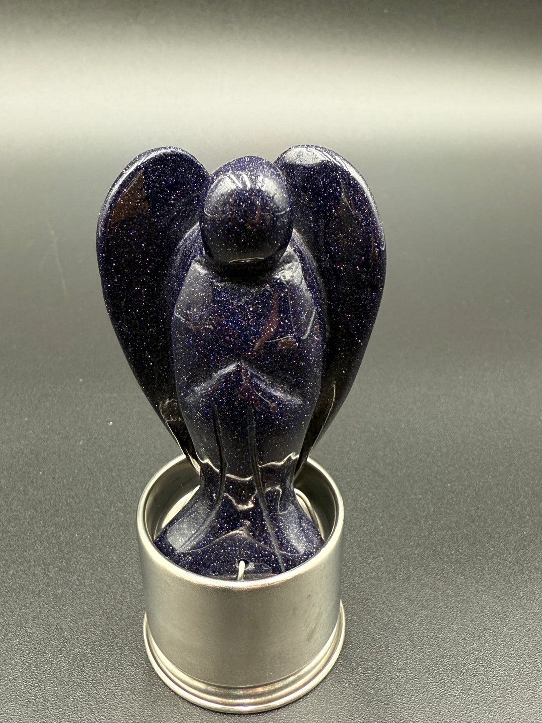 Angel - Crystal Infusion Glass & Bamboo Water Bottle
