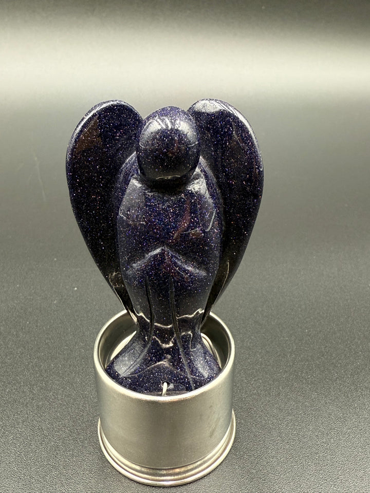 Angel - Crystal Infusion Glass & Bamboo Water Bottle