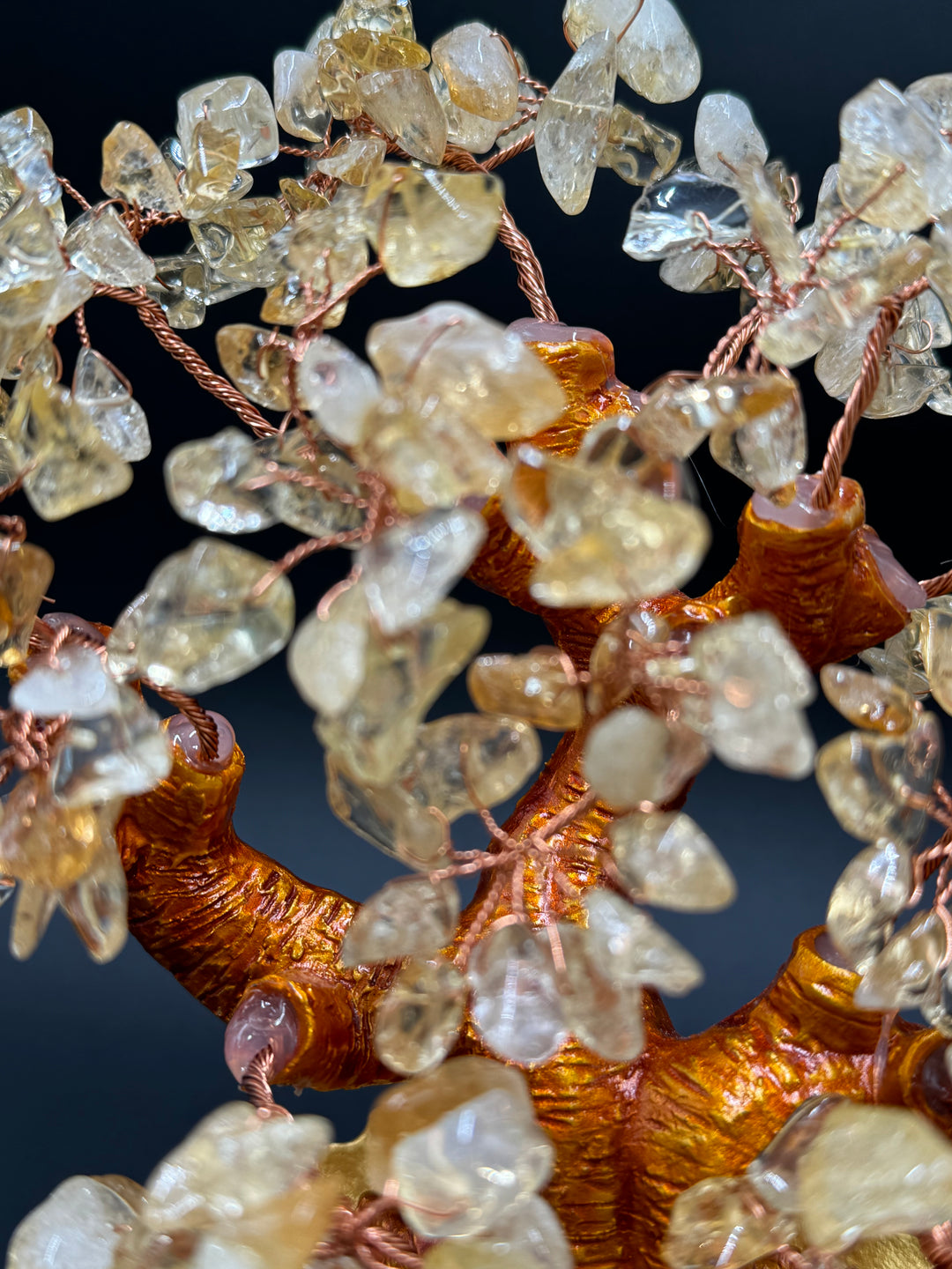 Stunning Golden Prosperity Citrine Tree