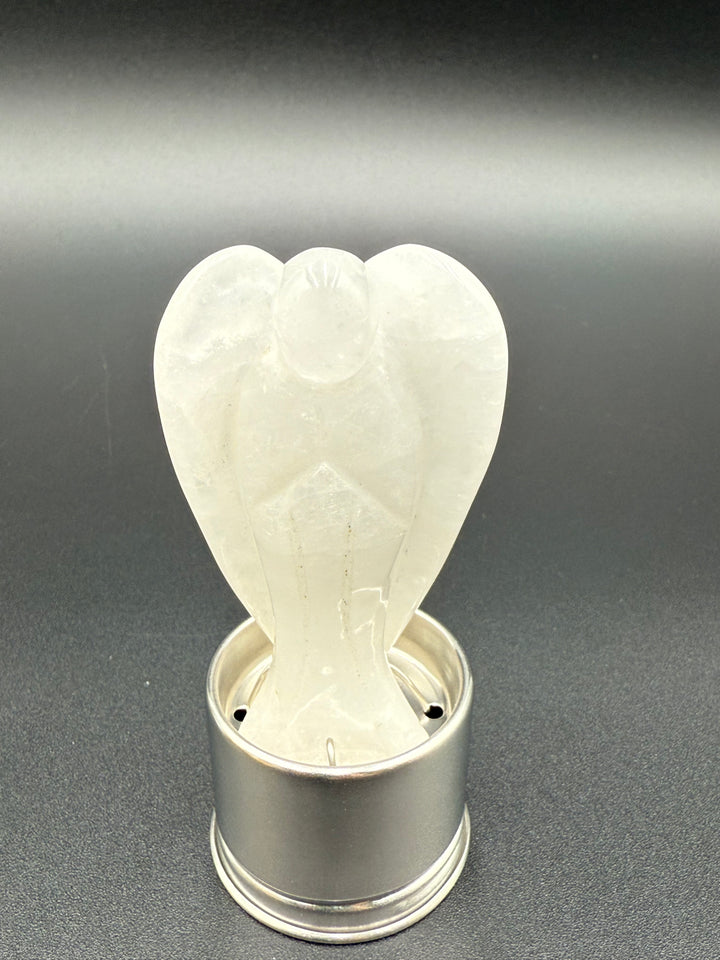 Angel - Crystal Infusion Glass & Bamboo Water Bottle