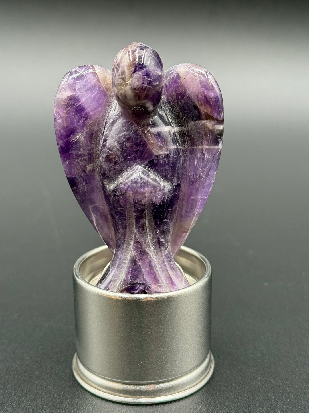 Angel - Crystal Infusion Glass & Bamboo Water Bottle