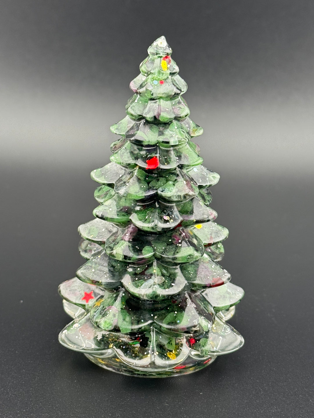Exquisite Crystal Resin Christmas Tree