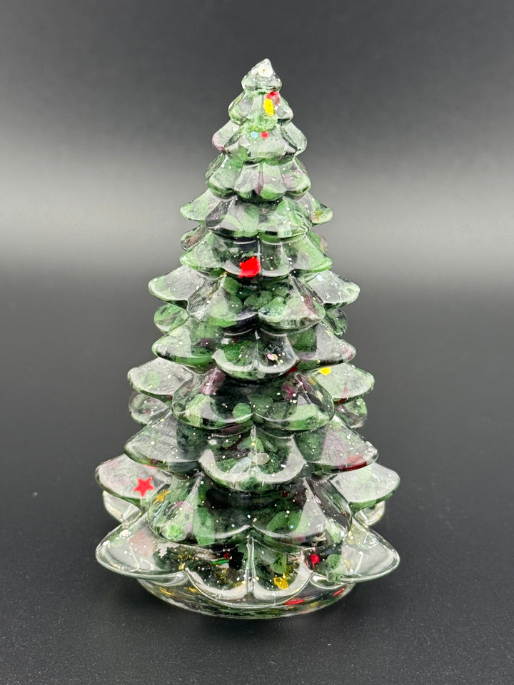 Exquisite Crystal Resin Christmas Tree