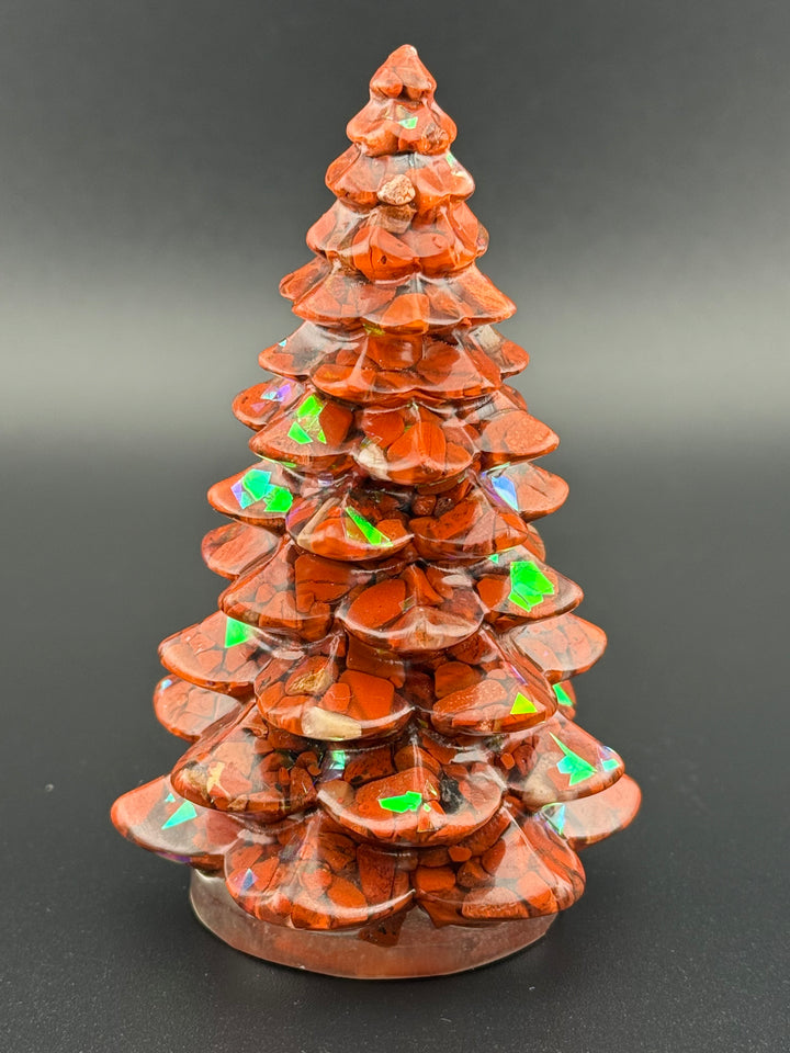 Exquisite Crystal Resin Christmas Tree