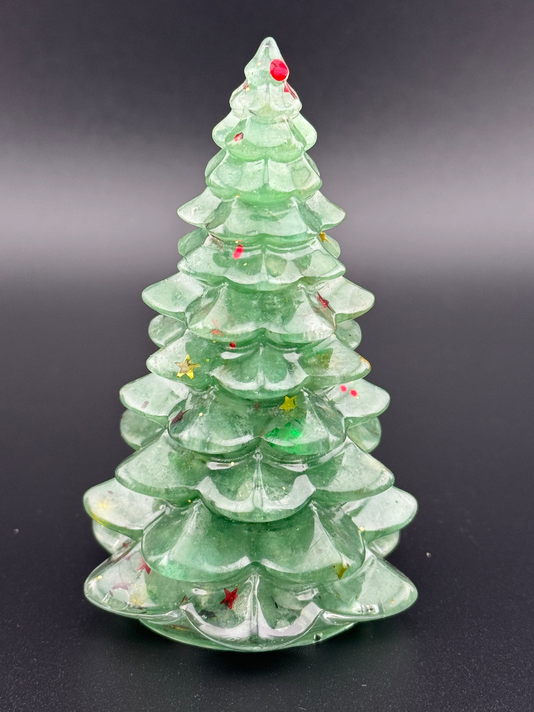 Exquisite Crystal Resin Christmas Tree