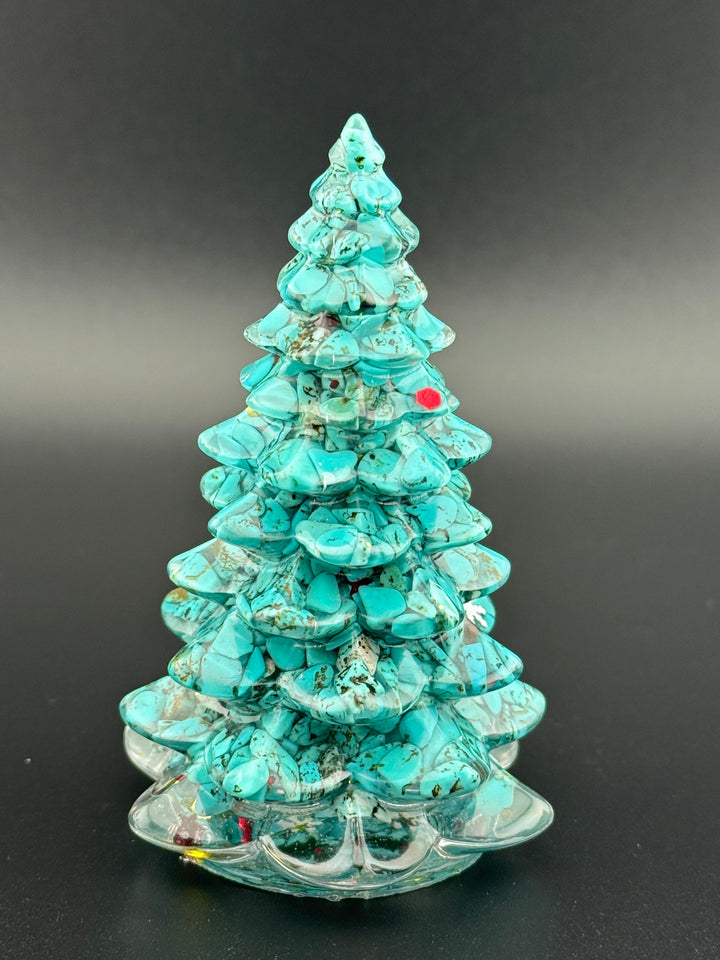 Exquisite Crystal Resin Christmas Tree