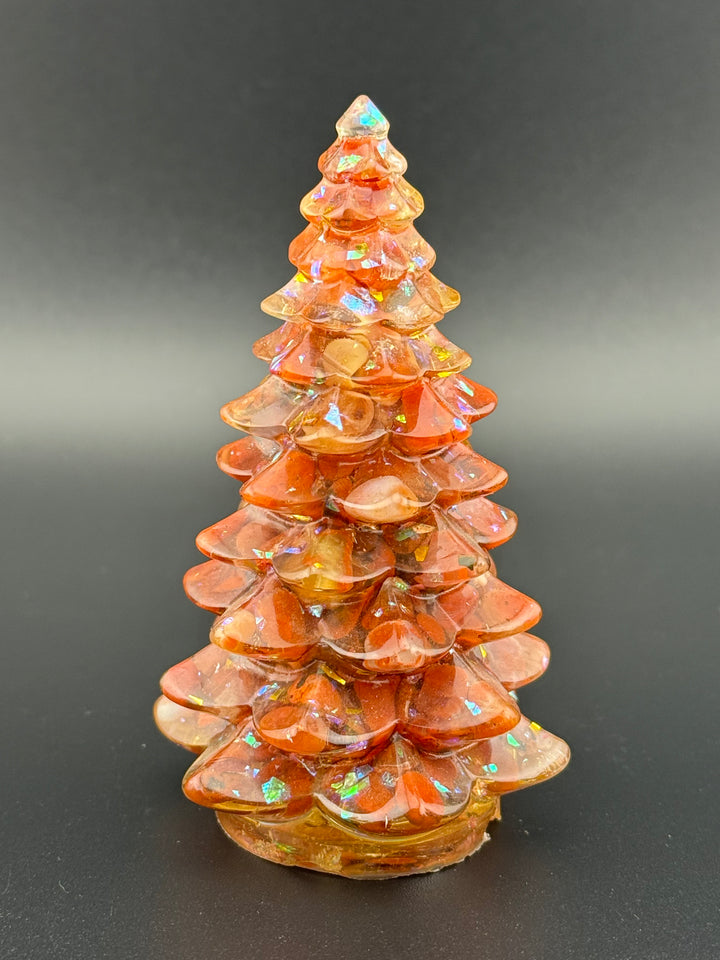 Exquisite Crystal Resin Christmas Tree