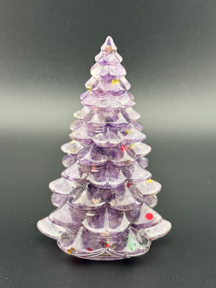 Exquisite Crystal Resin Christmas Tree
