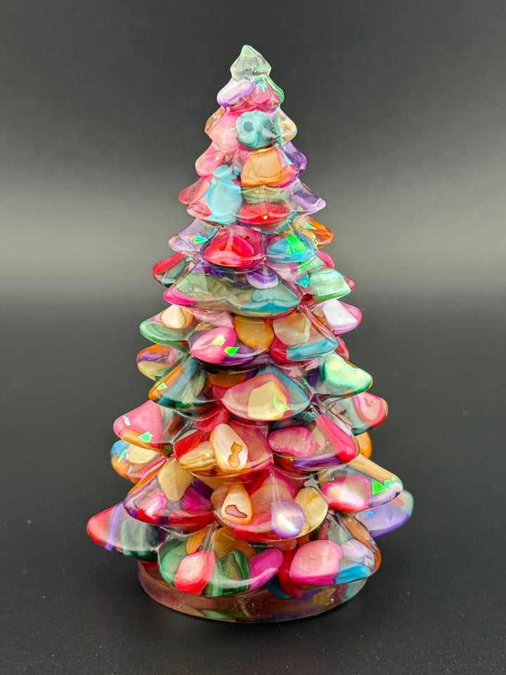 Exquisite Crystal Resin Christmas Tree