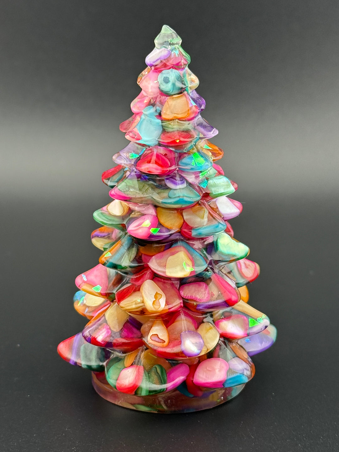 Exquisite Crystal Resin Christmas Tree