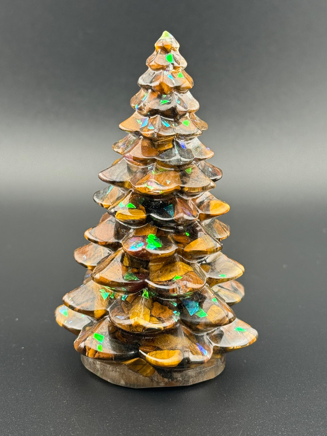 Exquisite Crystal Resin Christmas Tree