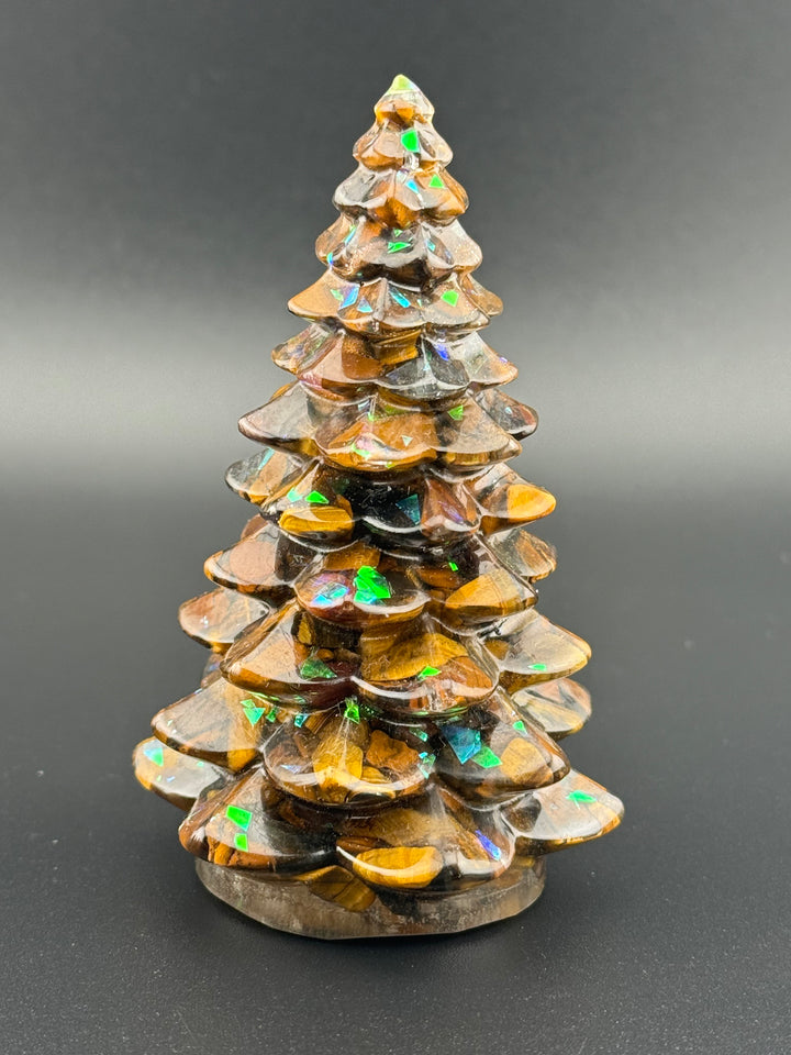 Exquisite Crystal Resin Christmas Tree