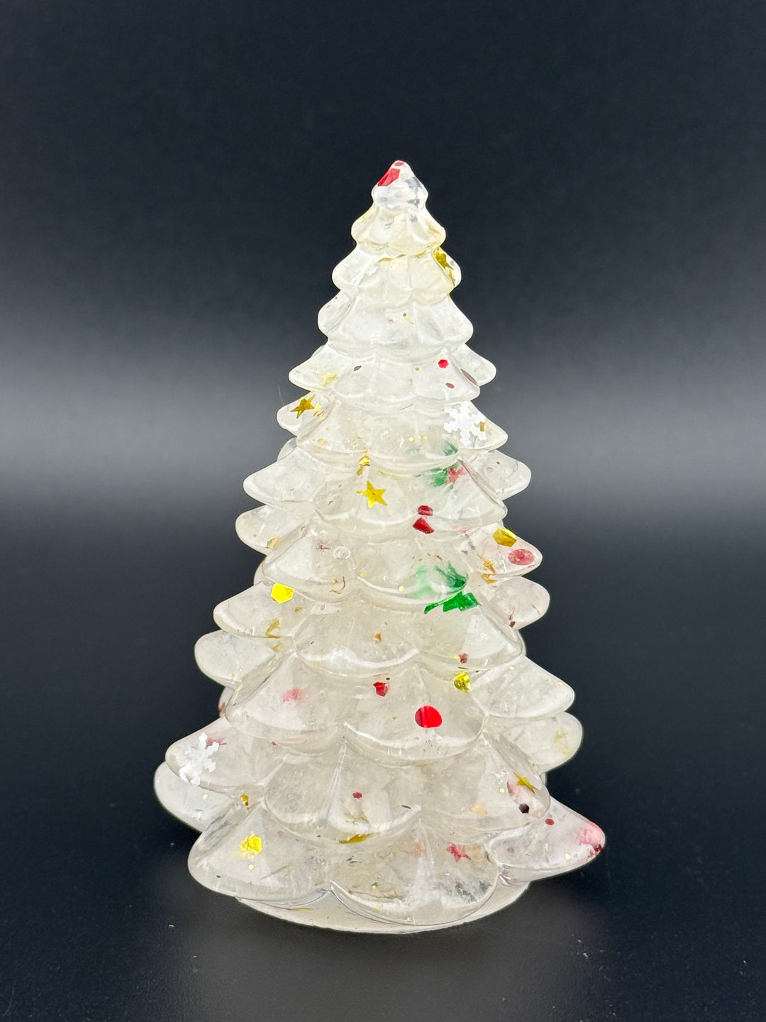 Exquisite Crystal Resin Christmas Tree