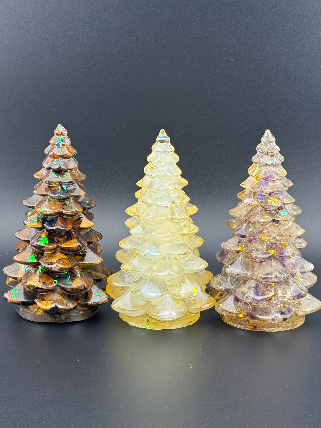 Exquisite Crystal Resin Christmas Tree