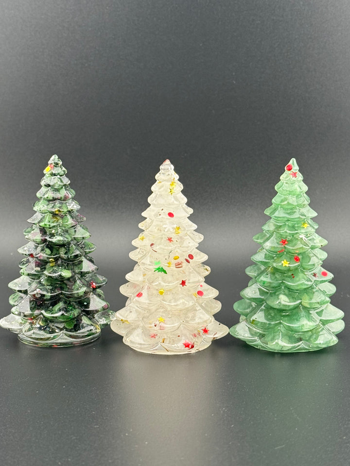 Exquisite Crystal Resin Christmas Tree