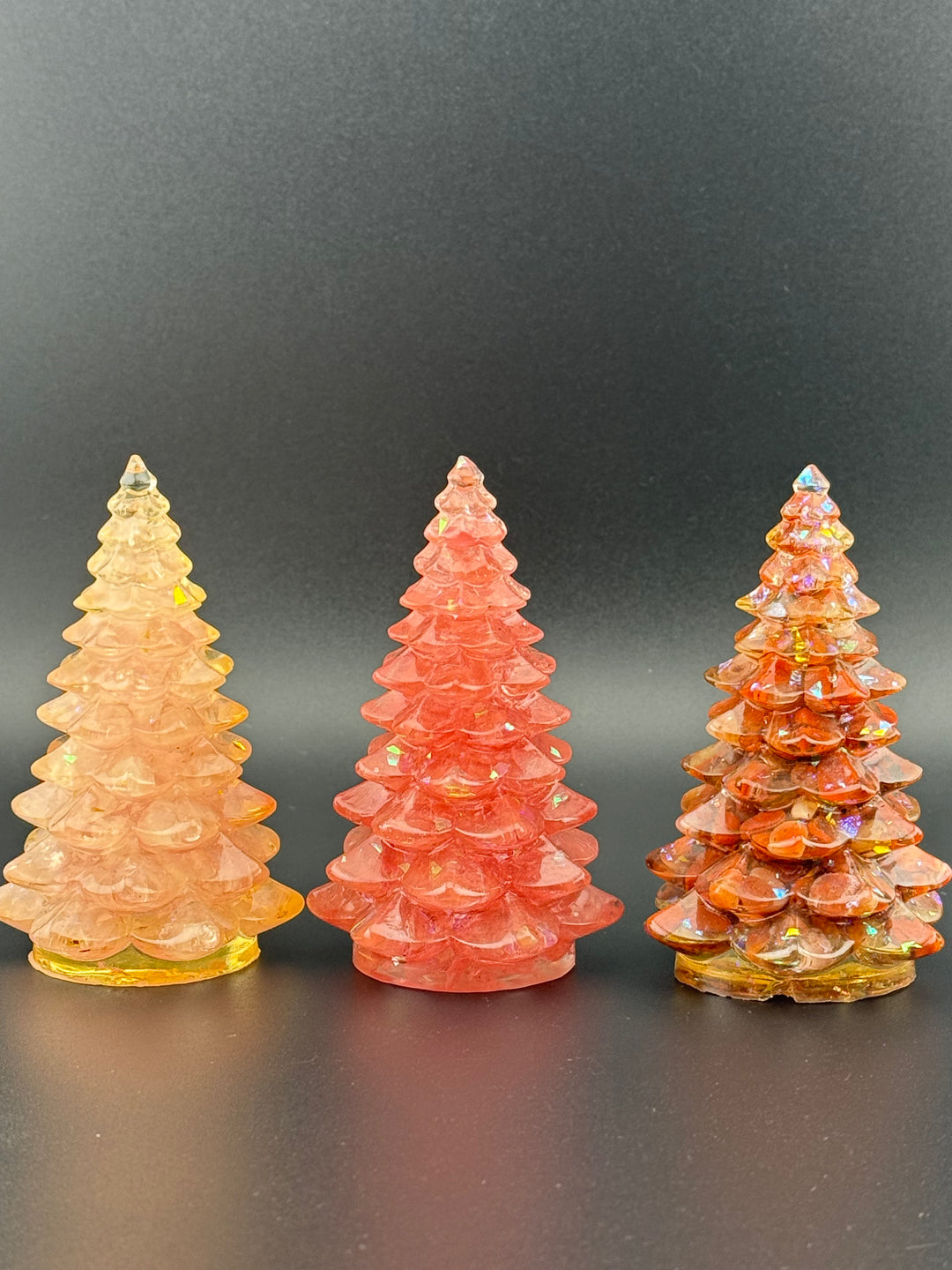 Exquisite Crystal Resin Christmas Tree