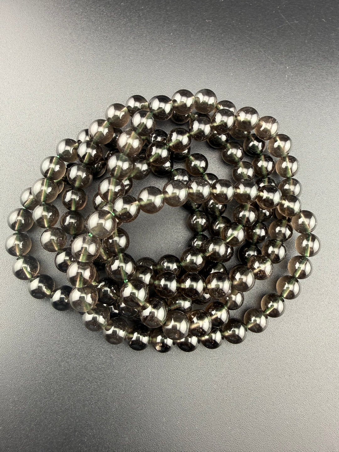 Premium Quality - Natural Moldavite 8MM Bracelet