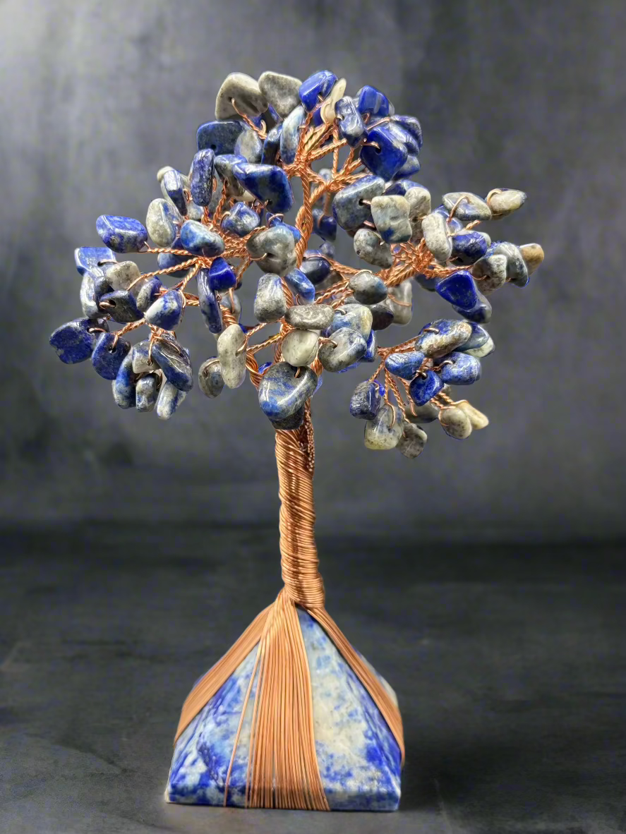 Natural Crystals Tree of Life & Pyramid Harmony