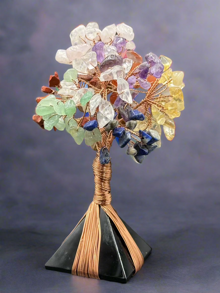 Natural Crystals Tree of Life & Pyramid Harmony