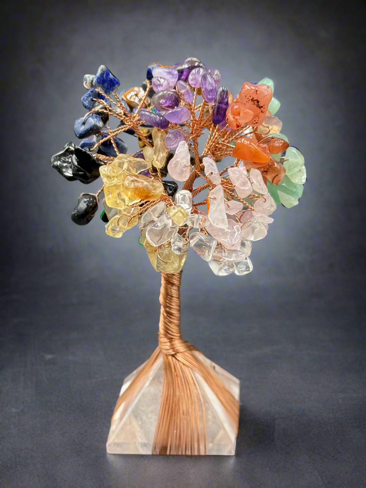 Natural Crystals Tree of Life & Pyramid Harmony