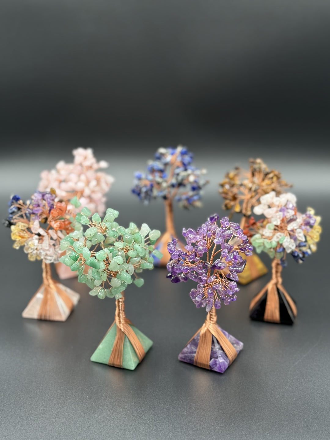 Natural Crystals Tree of Life & Pyramid Harmony
