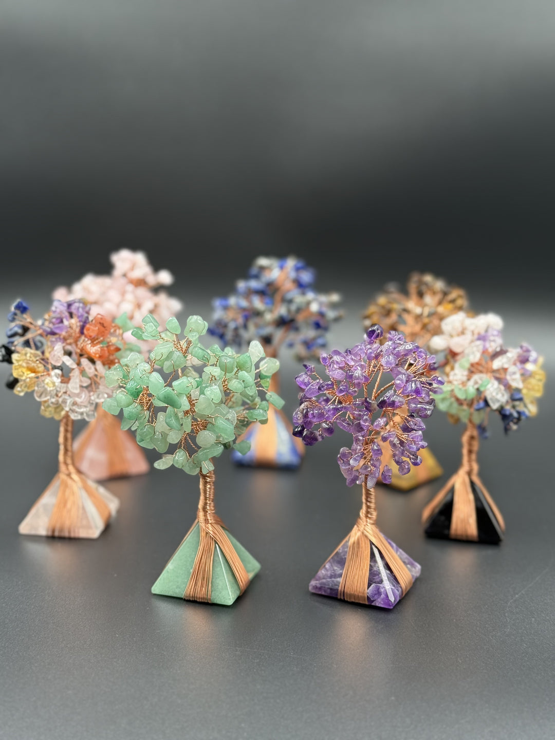 Natural Crystals Tree of Life & Pyramid Harmony