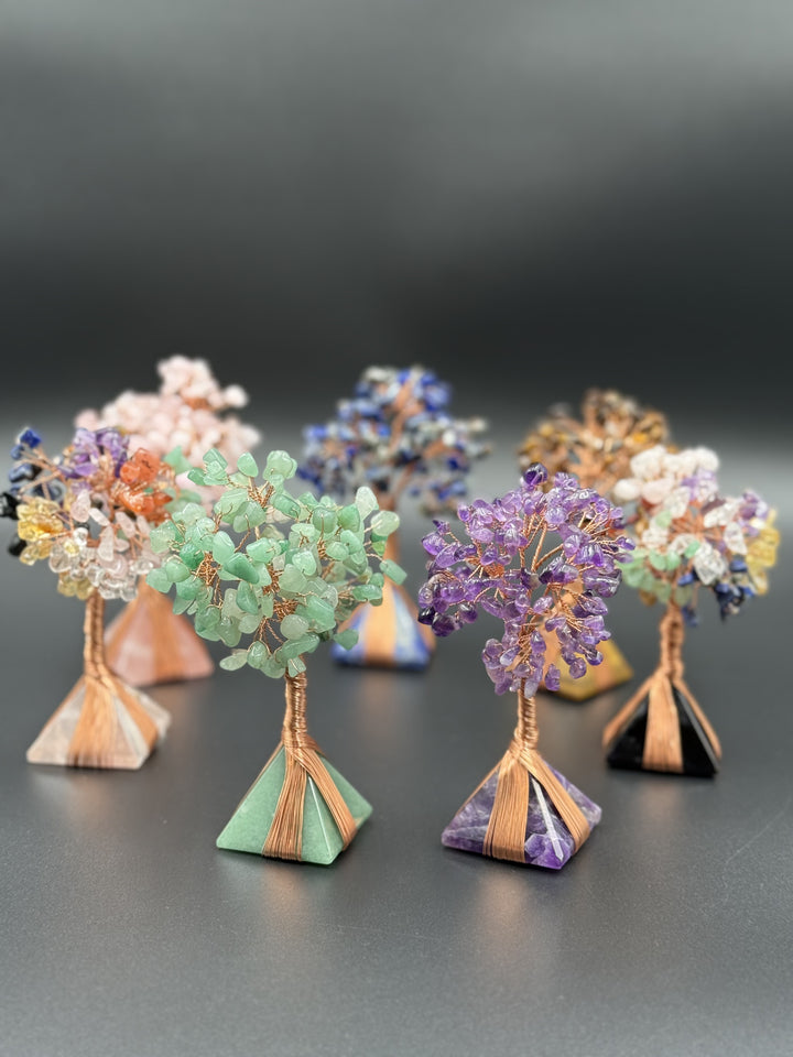 Natural Crystals Tree of Life & Pyramid Harmony