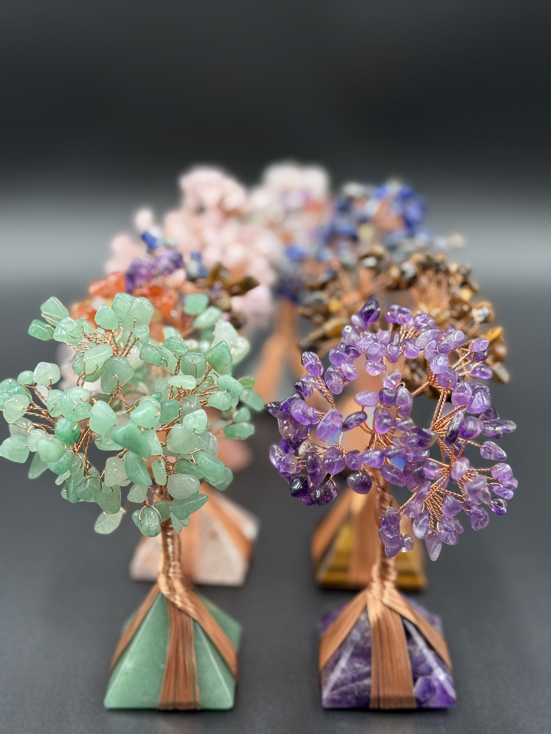 Natural Crystals Tree of Life & Pyramid Harmony