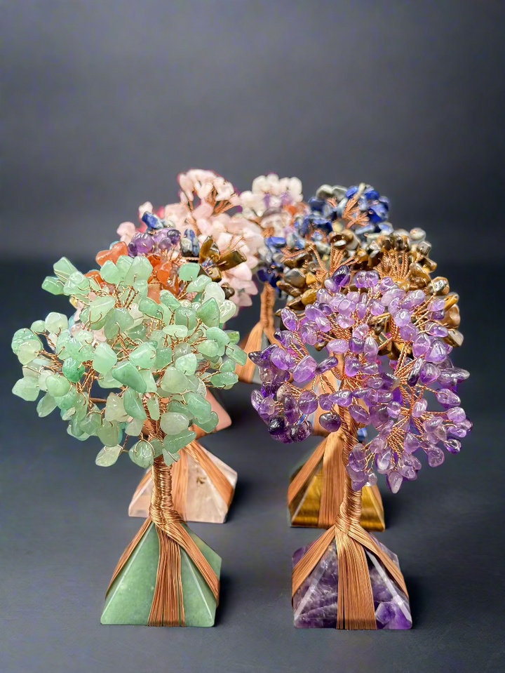 Natural Crystals Tree of Life & Pyramid Harmony