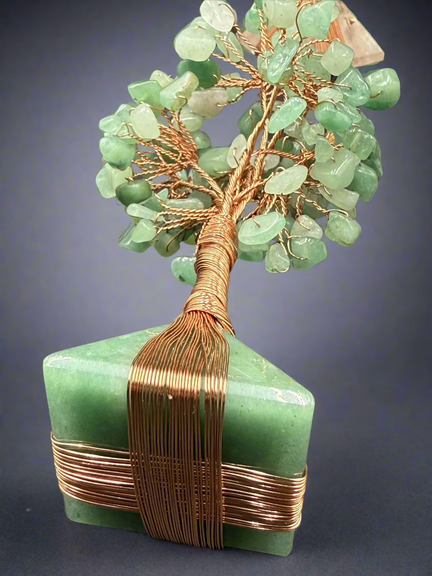 Natural Crystals Tree of Life & Pyramid Harmony
