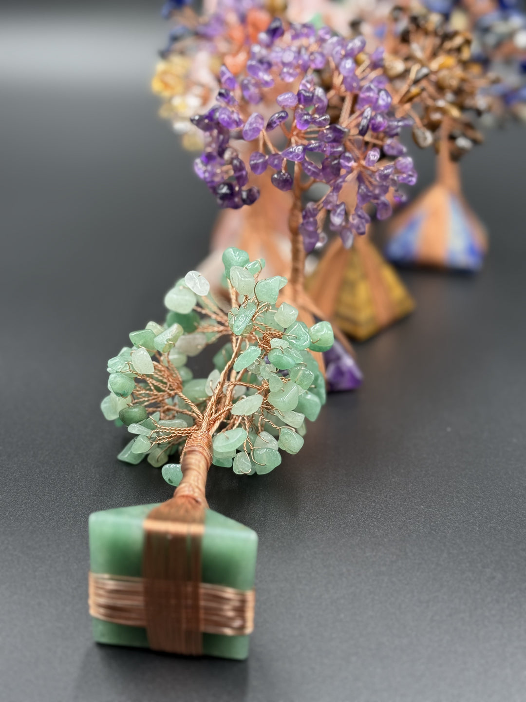 Natural Crystals Tree of Life & Pyramid Harmony